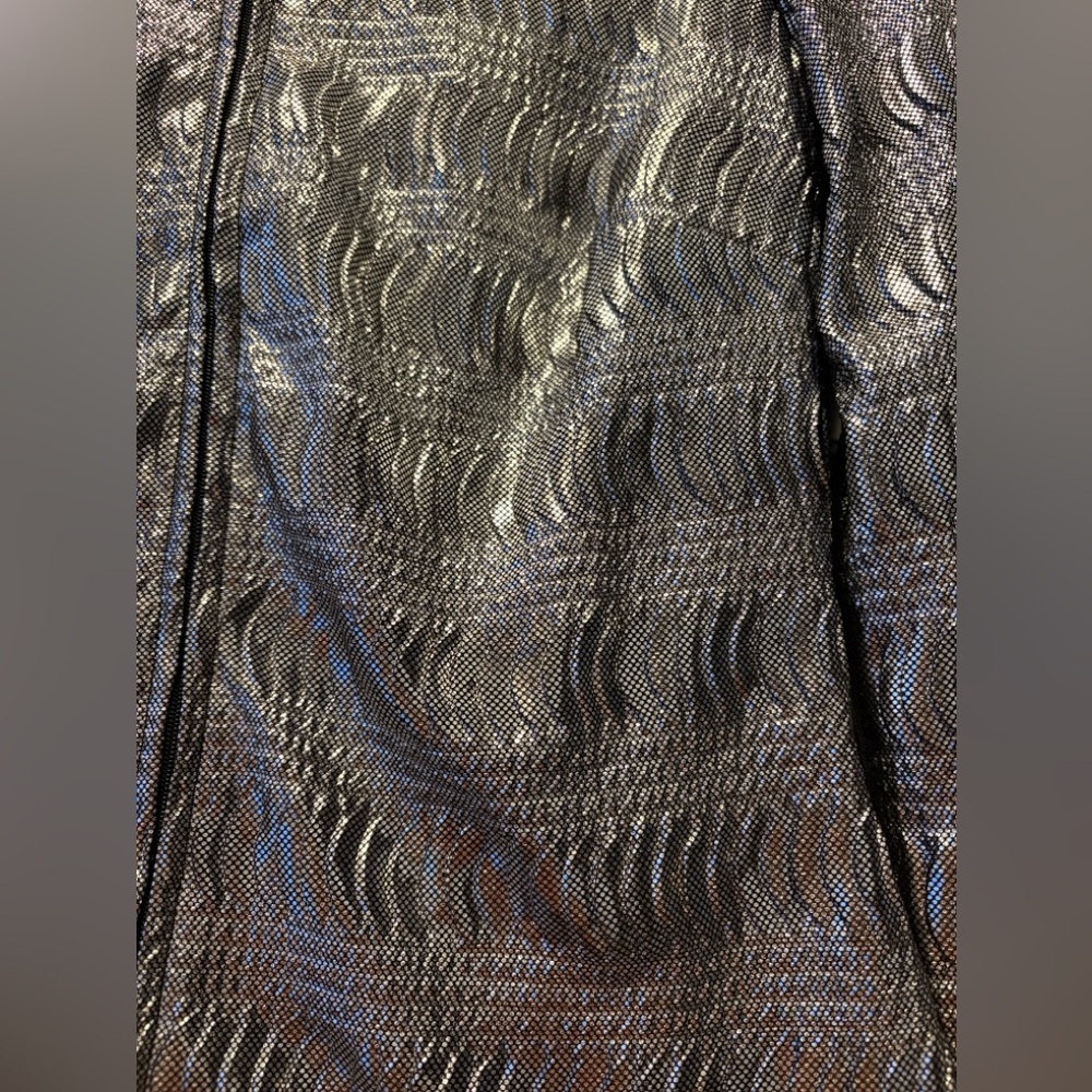 Vintage Silver Metallic Jacket size S. - Picture 6 of 9